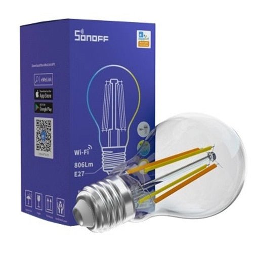 Bec LED Inteligent Sonoff B02 - F - A60, 700lm, 7W, E27 - Mr LED - 