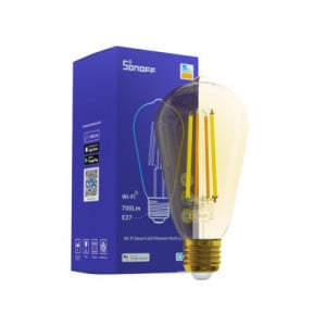 Bec LED Inteligent Sonoff B02 - F - ST64, 7W, 700lm - Mr LED - 