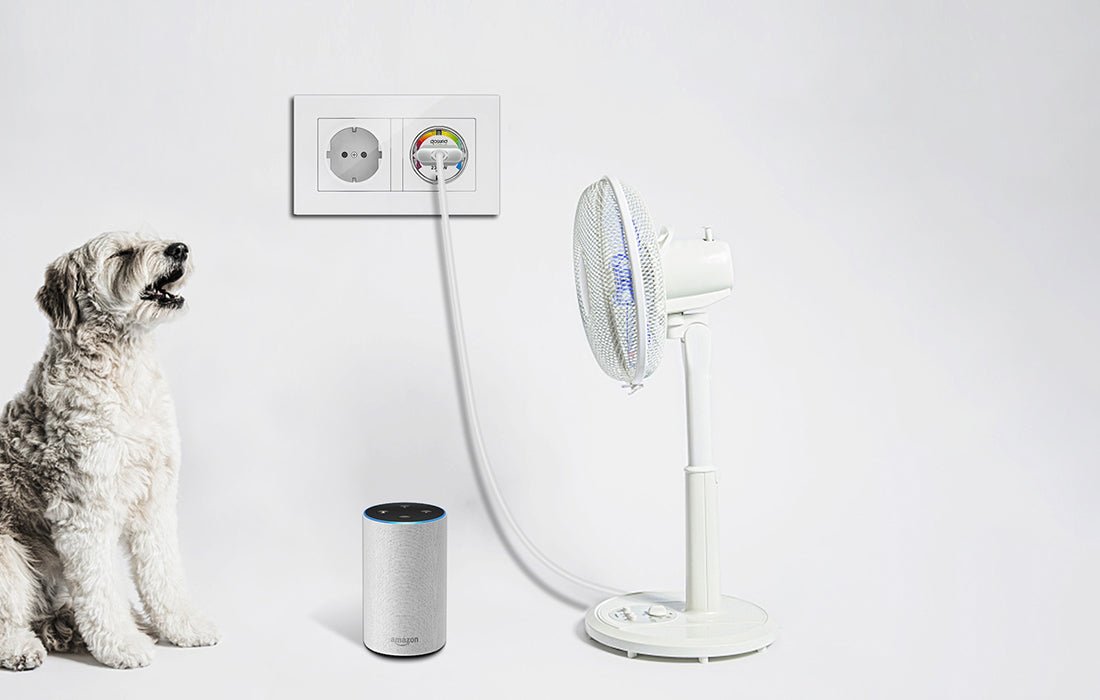 Priză inteligentă WiFi Gosund SP111 3680W 16A, Control Vocal - Mr LED - 