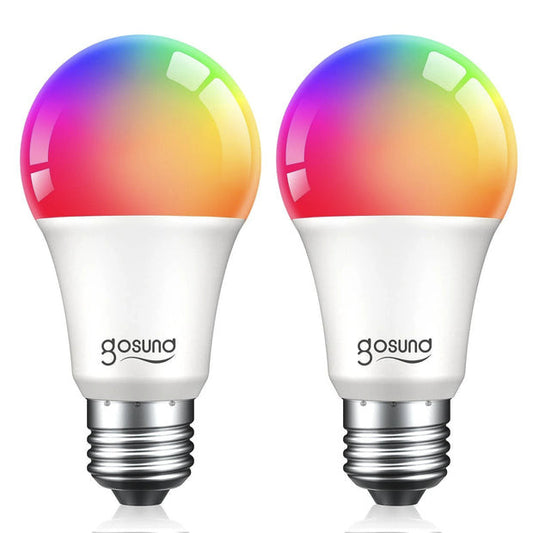 SET 2XBec inteligent WiFi RGB LED Gosund WB4-2 E27